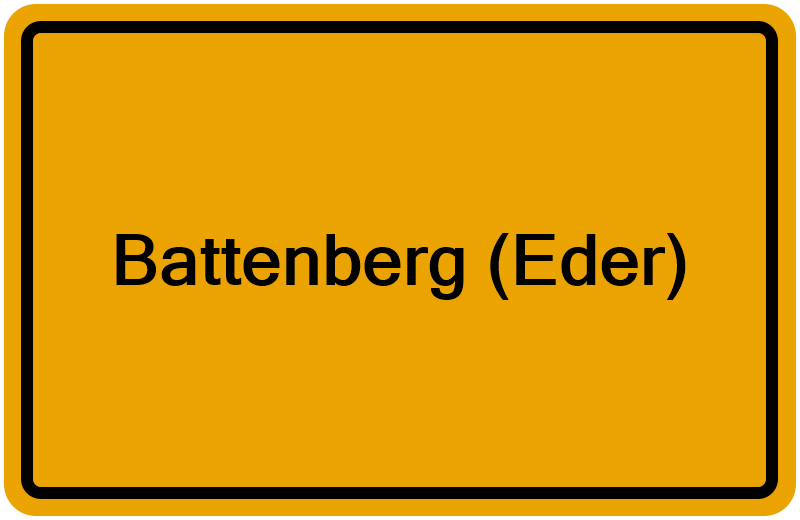 Handelsregisterauszug Battenberg (Eder)